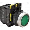Tracon Podsvietené klasické tlačidlo 1xNO 5A 230V IP65 zelené NYG3-LG