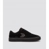NAIOCA Stripe Suede and Canvas Black Magnet logo