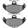 Sada brzdových platničiek kotúčovej brzdy TEXTAR 2196502