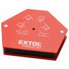 Extol Premium Uholník magnetický na zváranie, 30°-45°-60°-75°-90°-135°, sila magnetu 23kg 8815194