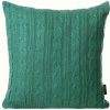 Eurofirany Obliečka na vankúš ACRYLIC 2 s jemným pleteným vzorom zelená Polyester 45x45 cm