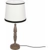 Candellux Cardinale stolová lampa 1x40 W sivá 41-40107
