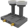 LNB Monoblock Twin TESLA Excelent 4,3°