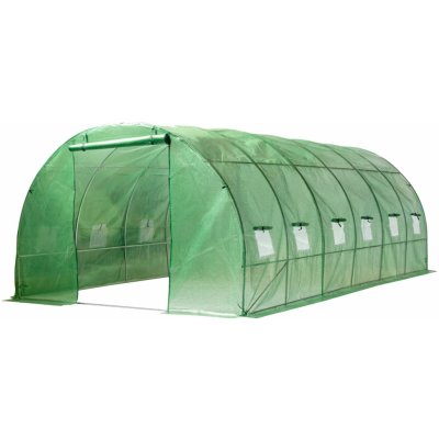 NABBI Greenhouse záhradný fóliovník 600x300x200 cm zelená