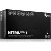 Espeon Nitril Ideal3 Black nitrilové nepudrované rukavice veľkosť L 100 ks