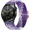 BStrap Elastic Nylon remienok na Huawei Watch GT3 46mm, grape (SSG025C1208)