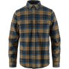FJÄLLRÄVEN Singi Heavy Flannel Shirt M, Dark Navy-Buckwheat Brown - S