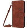VSETKONAMOBIL 51726 ART SMILE Peňaženkový kryt so šňúrkou Xiaomi Redmi A1 / Redmi A2 hnedý