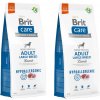 BRIT CARE Dog Hypoallergenic Adult Large Breed Lamb 2x12kg