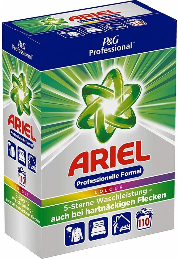 Ariel Professional prací prášek Color 7,15 kg 130 PD