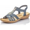 Rieker sandále 60800-14 modrá