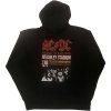 Mikina AC/DC - Wembley '79, Unisex,Čierna,S