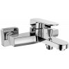MEREO - Vaňová nástenná batéria, Mada, 150 mm, bez príslušenstva, chróm CBQ90103M