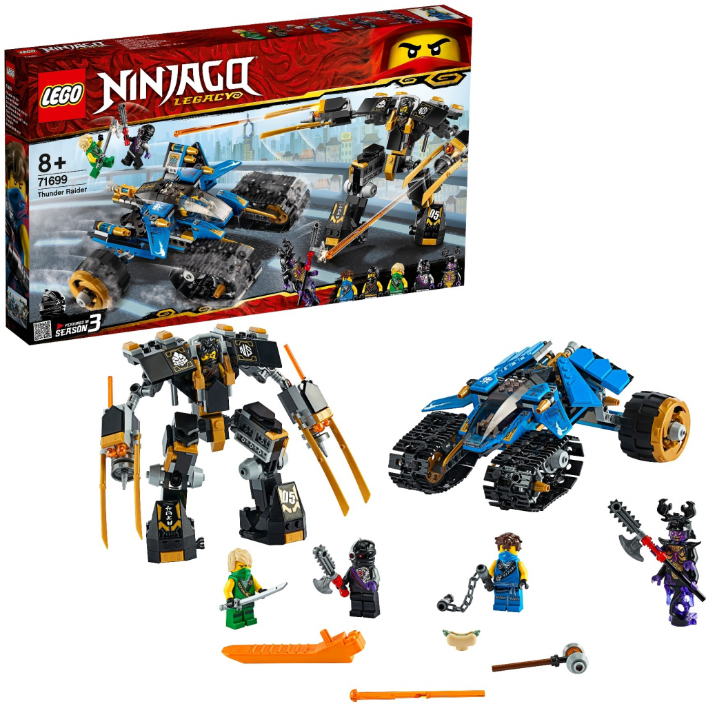 LEGO® NINJAGO® 71699 Búrlivý jazdec od 189,9 € - Heureka.sk