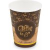 Papierové poháre s potlačou Coffe to go, 420ml, Množstevná zľava, Novinka