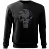 Dragowa pánska mikina Frank The Punisher čierna