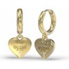 Guess náušnice Huggie Me JUBE03145JWYGT
