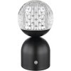 LED stolová lampa Globo 21007S JULSY 2,5 W 173 lm 2700-6500 K čierna dobíjacia