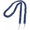 Módna retiazka na okuliare - modrá