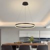 NEDES J4308/BR Závesné LED svietidlo s diaľkovým ovládačom 42W, 3000K-6500K, 4600lm, IP20, hnedá