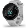 Garmin Forerunner 55 biela / športové hodinky / 1.04 MIP / GPS / BT / ANT+ / 5 ATM / merač tepu / krokomer