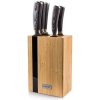 Sada nožů G21 Gourmet Rustic 5 ks + bambusový blok