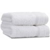 Catherine Lansfield biele froté bavlnené uteráky v súprave 2 ks 30 x 30 cm
