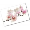 Doska na krájanie zo skla Magnólia 80x52 cm
