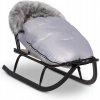 Dooky footmuff S FROSTED Sky strieborný