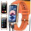 Inteligentné hodinky INDYGO SPORT MENU PL SMART SP02 PULS POĽSKÉ oranžové