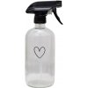 Eulenschnitt Sklenený rozprašovač Heart Transparent 500 ml