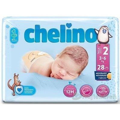 CHELINO T2 3-6 kg s dermo ochranou 28 ks