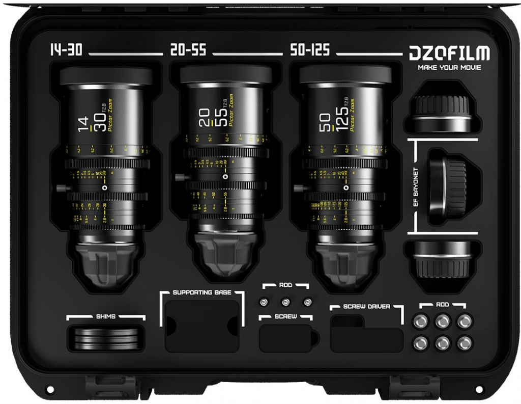 DZO Optics DZOFilm Pictor Zoom (14-30/20-55/50-125, T2.8)