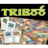 Triboo. 132 Karten, Spielbrett, Würfel, 15 Spielfiguren, Spielanleitung (Hra)