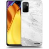 Picasee silikónový prehľadný obal pre Xiaomi Poco M3 Pro 5G - White marble