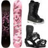 Gravity Empire 24/25 dámsky snowboard + Gravity Rise black viazanie + Gravity Bliss black/white topánky + zľava 20 € na príslušenstvo - 155 cm + S (EU 37)