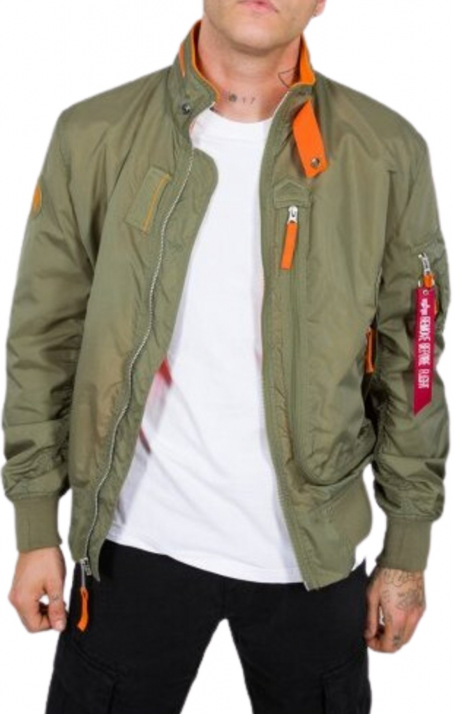 Alpha Industries WING bunda pánska olive zelená