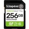 Pamäťová karta KINGSTON CANVAS SELECT PLUS SD 256 GB Čierna,Biela,Zelená