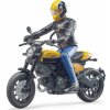 Bruder Motocykel Scrambler Ducati Desert Sled s jazdcom 63051 1:16