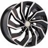 RACING LINE B5780 7,5x17 5x100 ET45 black polished