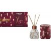 Set Bolsius, Winter Spices, Vianoce, darčekový, sviečka + difúzer, vonný, červený