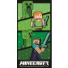 Osuška Minecraft 70 x 140 CM Halantex 100 % bavlna Steve Creeper