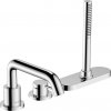 Hansgrohe Tecturis S - 3-otvorová batéria na okraj vane, chróm 73447000