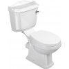 Aqualine ANTIK WC kombi + PP WC sedátko, biela