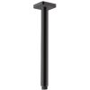 Hansgrohe Vernis Shape - Prívod od stropu 30 cm, matná čierna 26407670