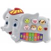 Teddies Piano slon so zvieratkami