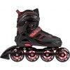 Inline korčule NILS Extreme NA14174A rekreačne nastaviteľné čierne veľ. 31-34