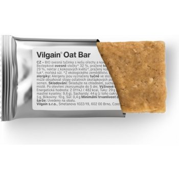 Vilgain Oat Bar BIO 50 g