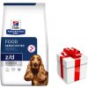 HILL'S PD Prescription Diet Canine z/d Food Sensitivities 10kg + prekvapenie pre vášho psa ZDARMA