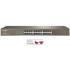 Tenda TEG1024G 24x Gigabit Switch, Fanless-bez ventilátorov, Rackmount 19